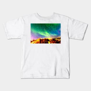 Land Of Fire And Ice Kids T-Shirt